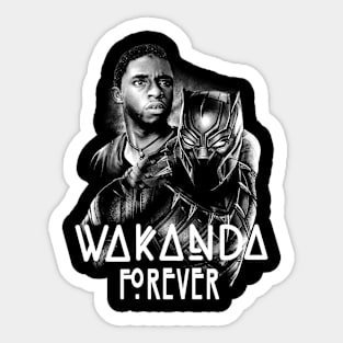 Wakanda Forever - Rip Chadwick Boseman Sticker